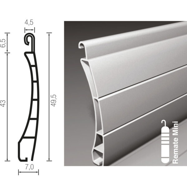 Persiana C43PVC