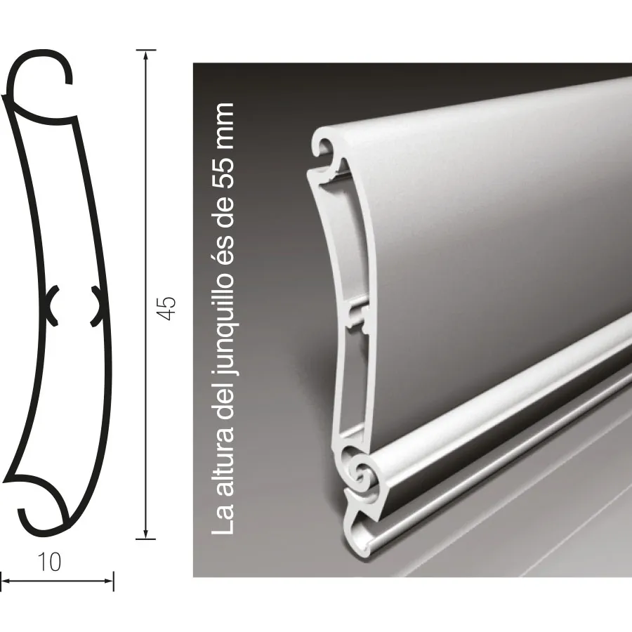 Autoblocante C extrusionada