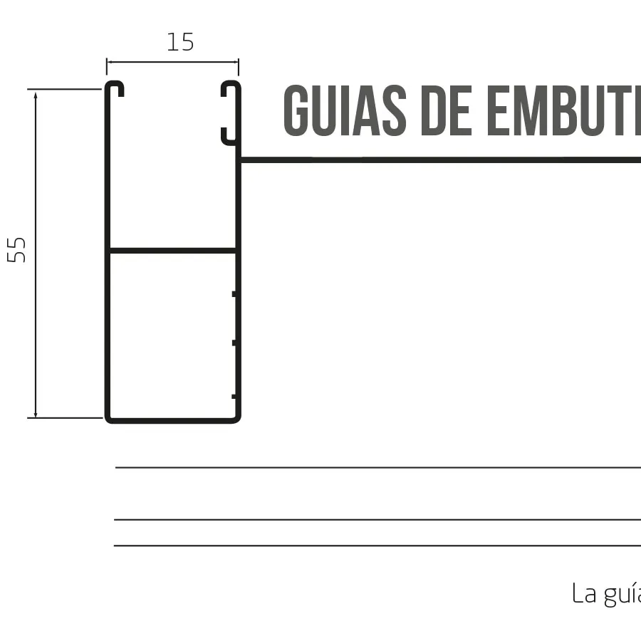 Guías de Embutir el Recogedor - Imagen 2
